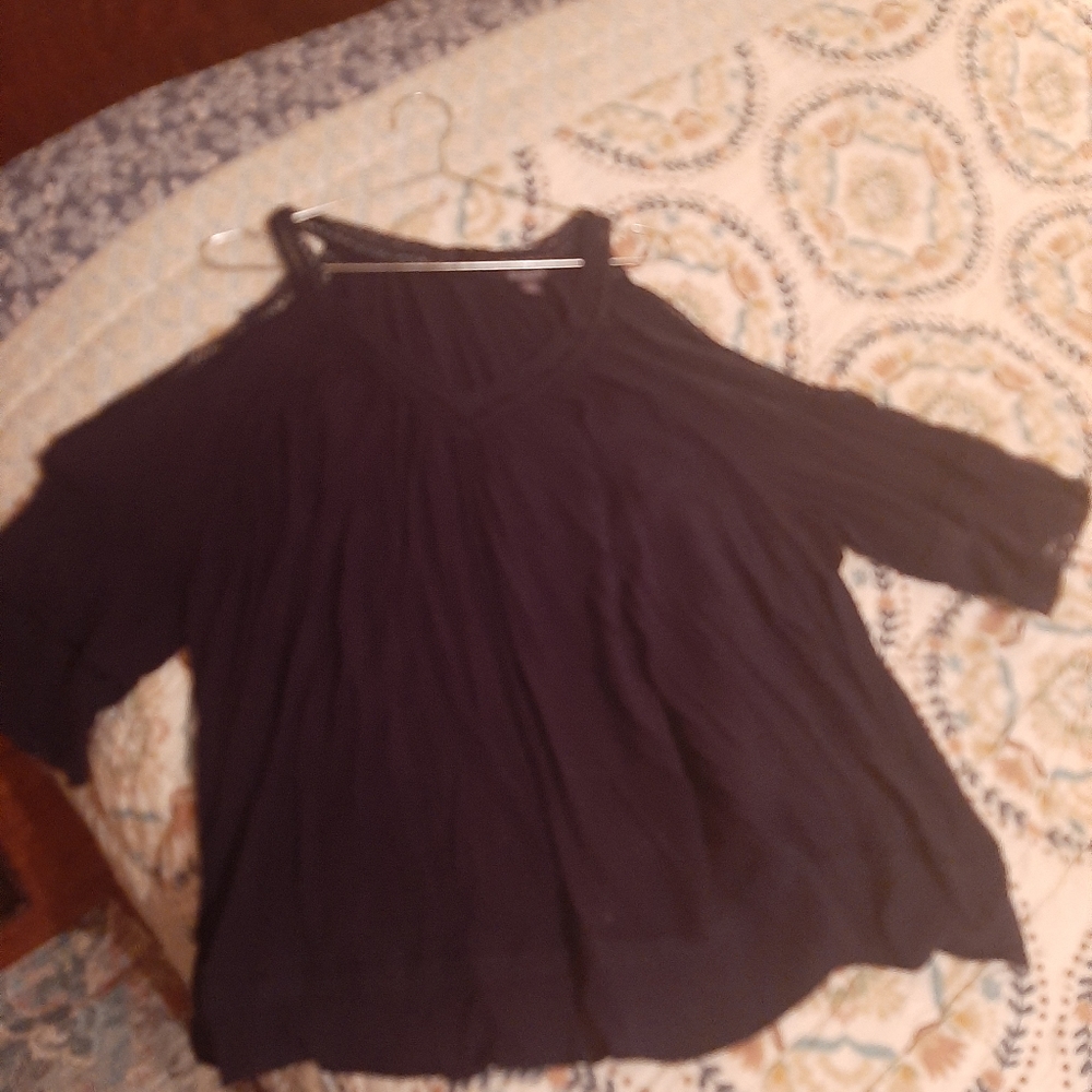 Roman's cold shoulder blouse